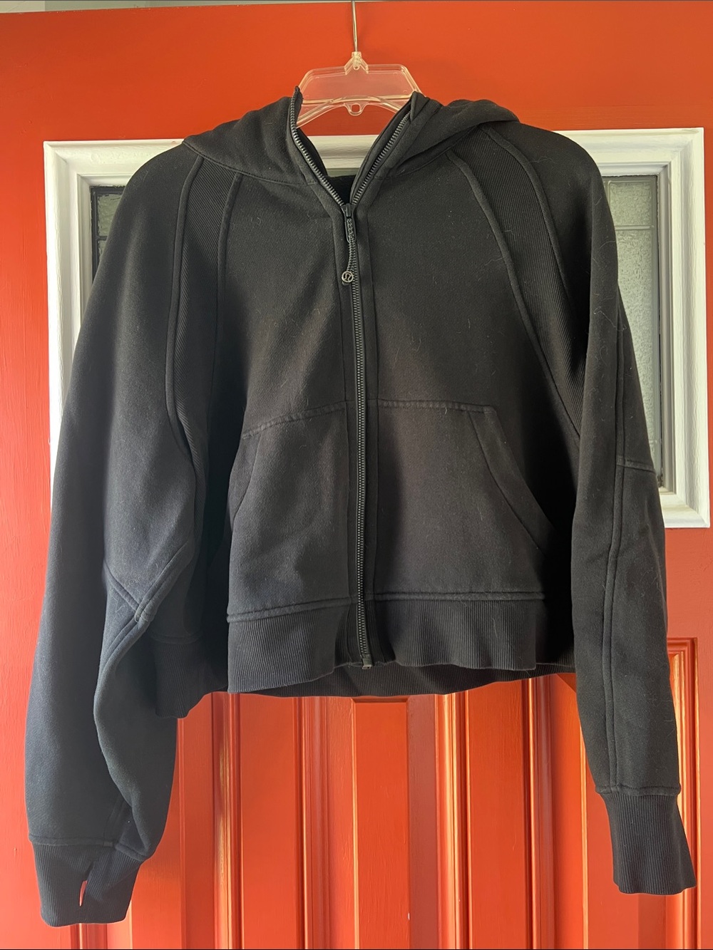 lululemon athletica Black Full-Zip Hooded Scuba - Picture 2 of 6
